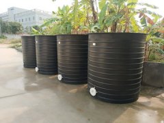 惠州某电镀公司采购杰森容器PE圆桶用于电镀废水
